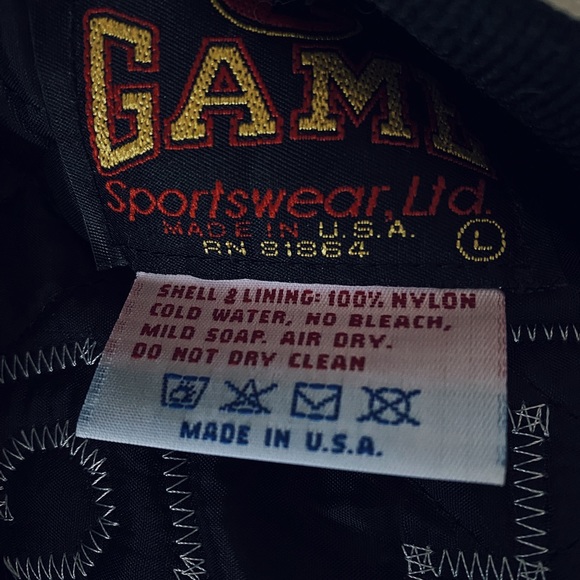 Vintage 90’s Varsity Jacket Mens Large - Picture 6 of 6